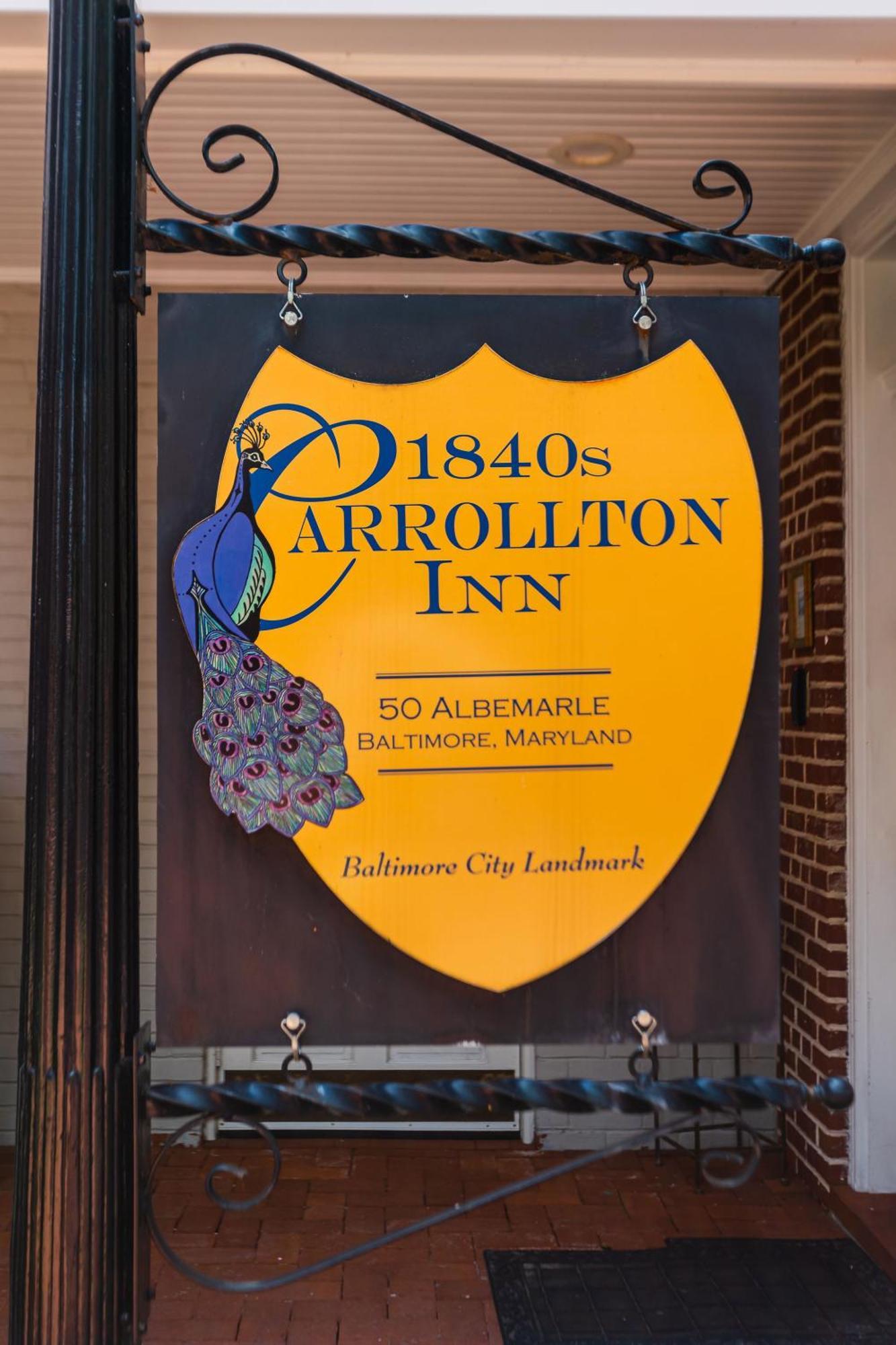 1840S Carrollton Inn Baltimore Exterior photo